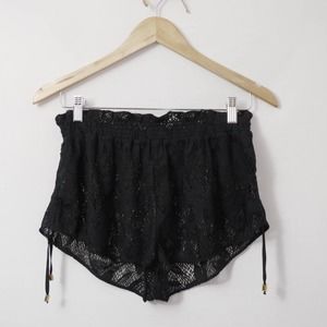 Victoria's Secret Lace Floral Sheer Shorts Size S